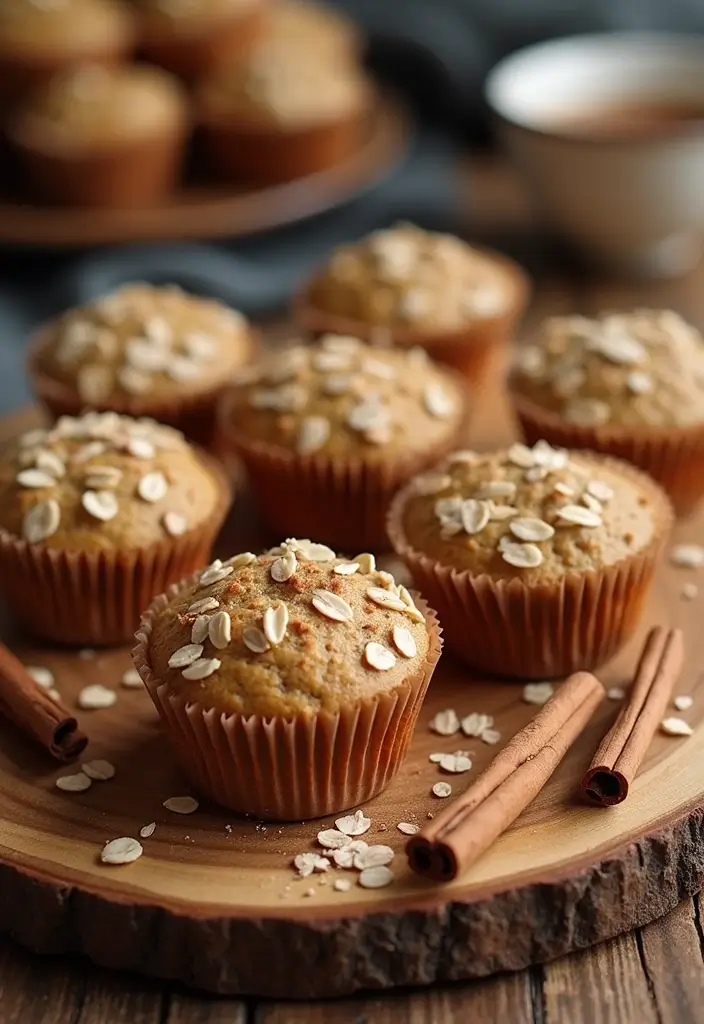 27 Muffin Recipes for Diabetics That Taste Amazing 15 27 Muffin Recipes for Diabetics That Taste Amazing - 3. Cinnamon Oatmeal Muffins