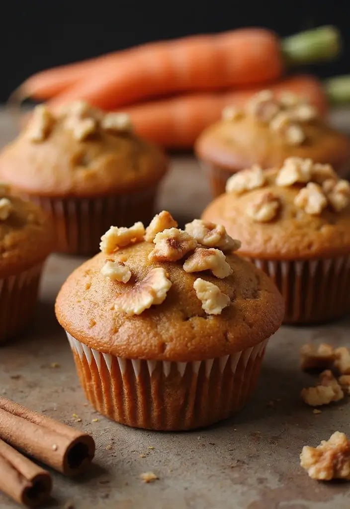 27 Muffin Recipes for Diabetics That Taste Amazing 36 27 Muffin Recipes for Diabetics That Taste Amazing - 6. Carrot Cake Muffins