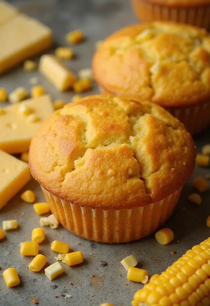 27 Muffin Recipes for Toddlers That Are Fun and Wholesome 74 27 Muffin Recipes for Toddlers That Are Fun and Wholesome - 12. Corn and Cheese Muffins