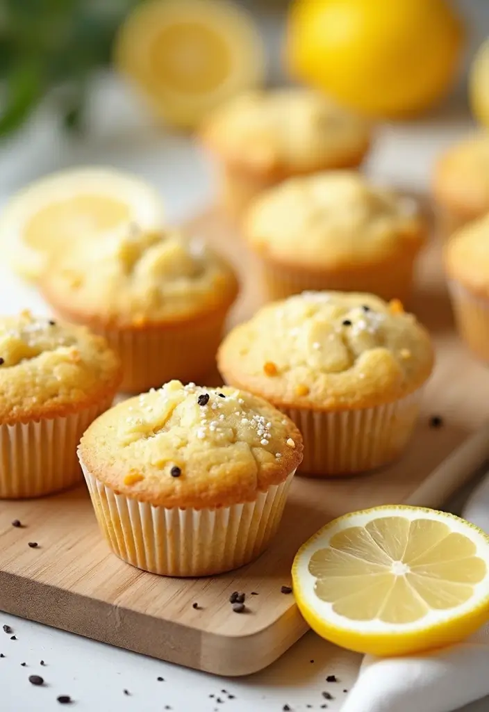 27 Muffin Recipes for Toddlers That Are Fun and Wholesome 102 27 Muffin Recipes for Toddlers That Are Fun and Wholesome - 16. Lemon Poppy Seed Muffins