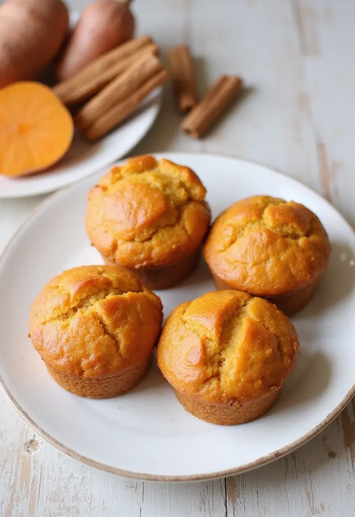 27 Muffin Recipes for Toddlers That Are Fun and Wholesome 8 27 Muffin Recipes for Toddlers That Are Fun and Wholesome - 2. Sweet Potato Muffins