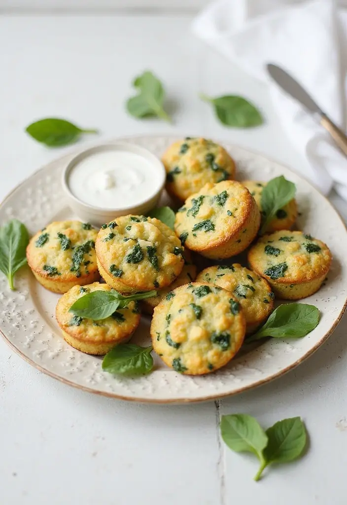 27 Muffin Recipes for Toddlers That Are Fun and Wholesome 15 27 Muffin Recipes for Toddlers That Are Fun and Wholesome - 3. Spinach and Cheese Muffins