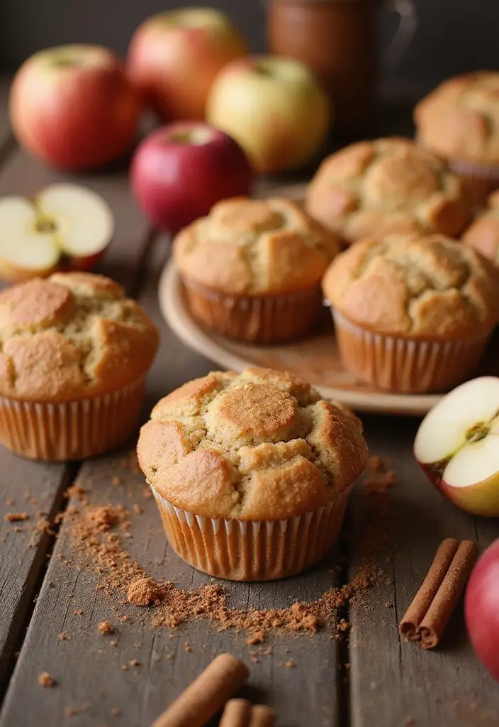 27 Muffin Recipes for Toddlers That Are Fun and Wholesome 22 27 Muffin Recipes for Toddlers That Are Fun and Wholesome - 4. Apple Cinnamon Muffins