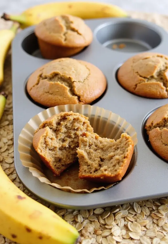 28 Best Pampered Chef Large Muffin Pan Recipes for Breakfast Lovers 1 28 Best Pampered Chef Large Muffin Pan Recipes for Breakfast Lovers - 1. Banana Oatmeal Muffins