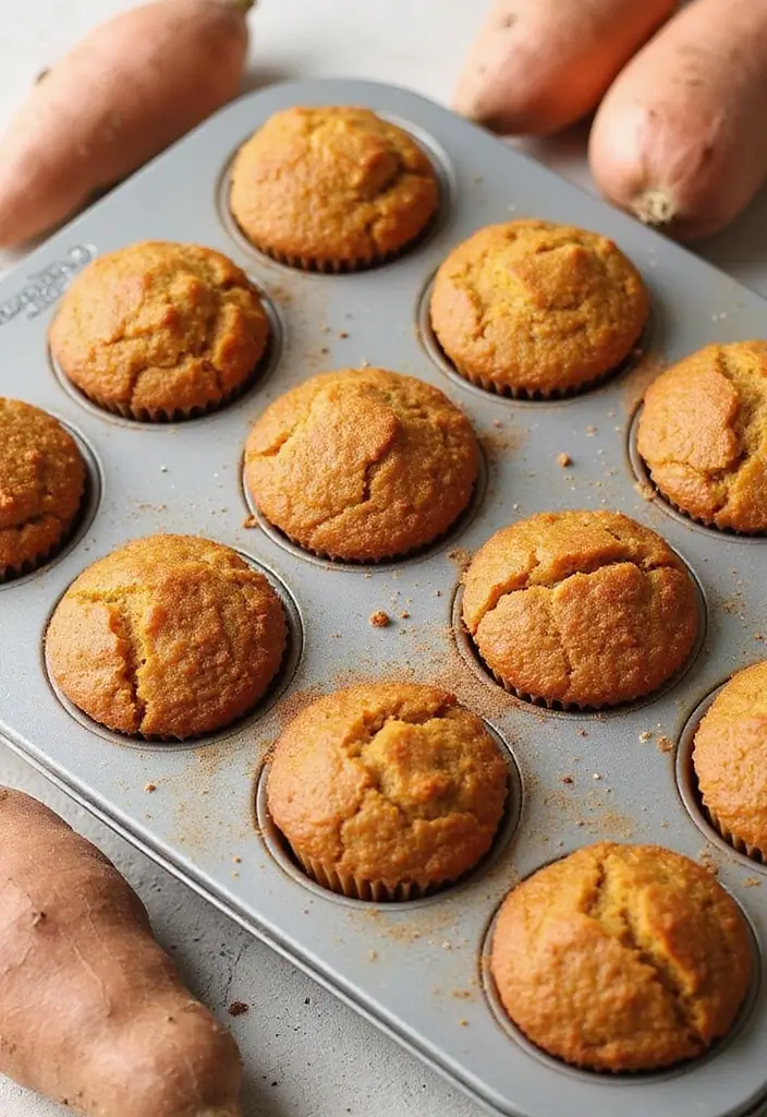 28 Best Pampered Chef Large Muffin Pan Recipes for Breakfast Lovers 82 28 Best Pampered Chef Large Muffin Pan Recipes for Breakfast Lovers - 14. Sweet Potato Muffins