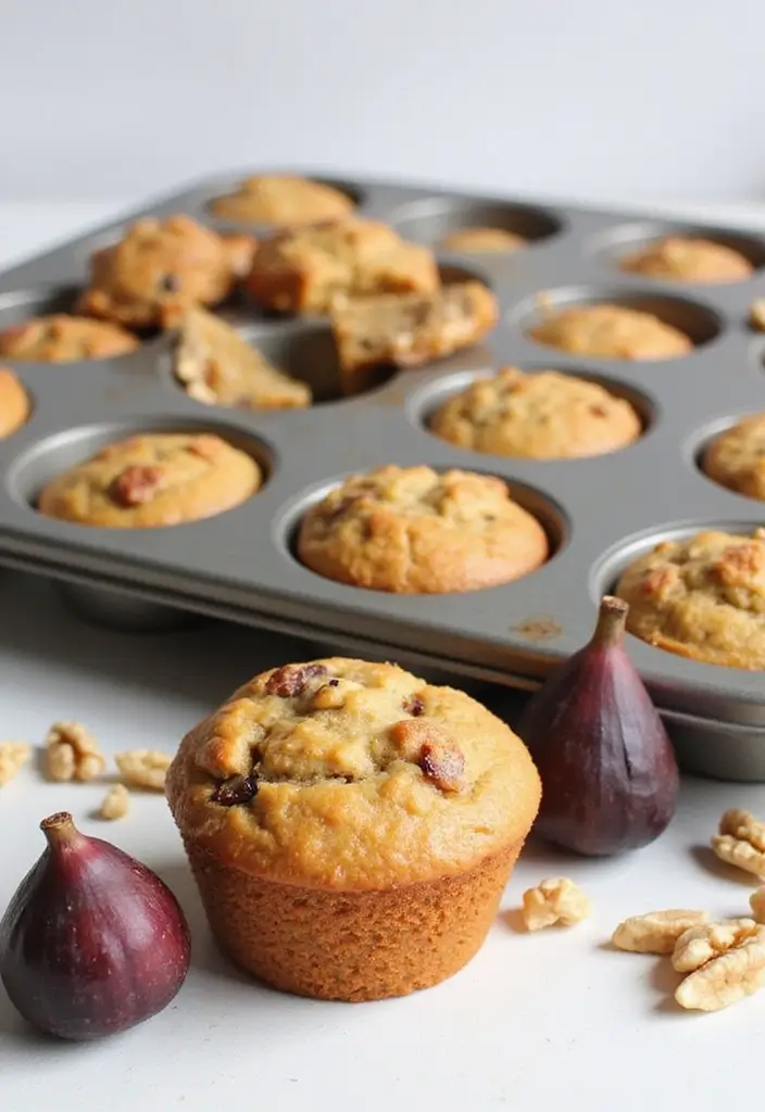 28 Best Pampered Chef Large Muffin Pan Recipes for Breakfast Lovers 92 28 Best Pampered Chef Large Muffin Pan Recipes for Breakfast Lovers - 16. Fig and Walnut Muffins