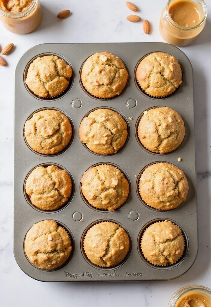28 Best Pampered Chef Large Muffin Pan Recipes for Breakfast Lovers 104 28 Best Pampered Chef Large Muffin Pan Recipes for Breakfast Lovers - 18. Nut Butter Muffins