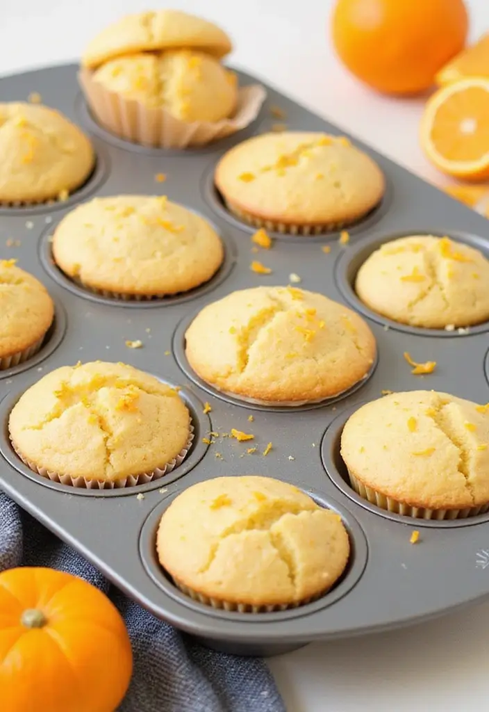 28 Best Pampered Chef Large Muffin Pan Recipes for Breakfast Lovers 111 28 Best Pampered Chef Large Muffin Pan Recipes for Breakfast Lovers - 19. Zesty Orange Muffins