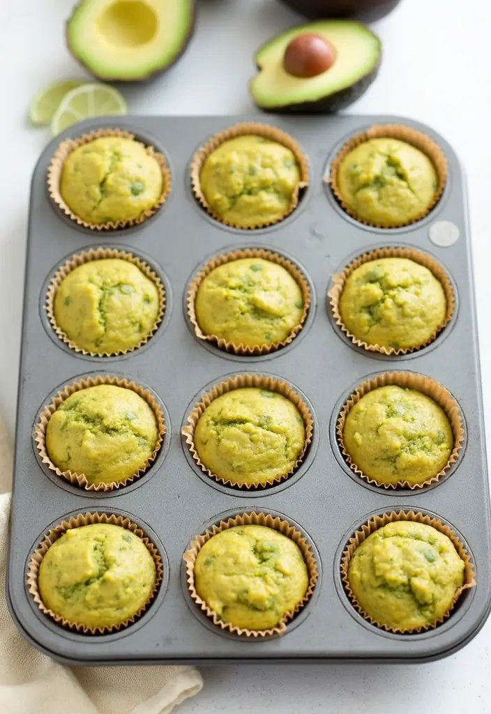 28 Best Pampered Chef Large Muffin Pan Recipes for Breakfast Lovers 135 28 Best Pampered Chef Large Muffin Pan Recipes for Breakfast Lovers - 23. Ripe Avocado Muffins