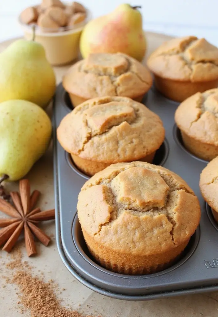28 Best Pampered Chef Large Muffin Pan Recipes for Breakfast Lovers 158 28 Best Pampered Chef Large Muffin Pan Recipes for Breakfast Lovers - 28. Spiced Pear Muffins