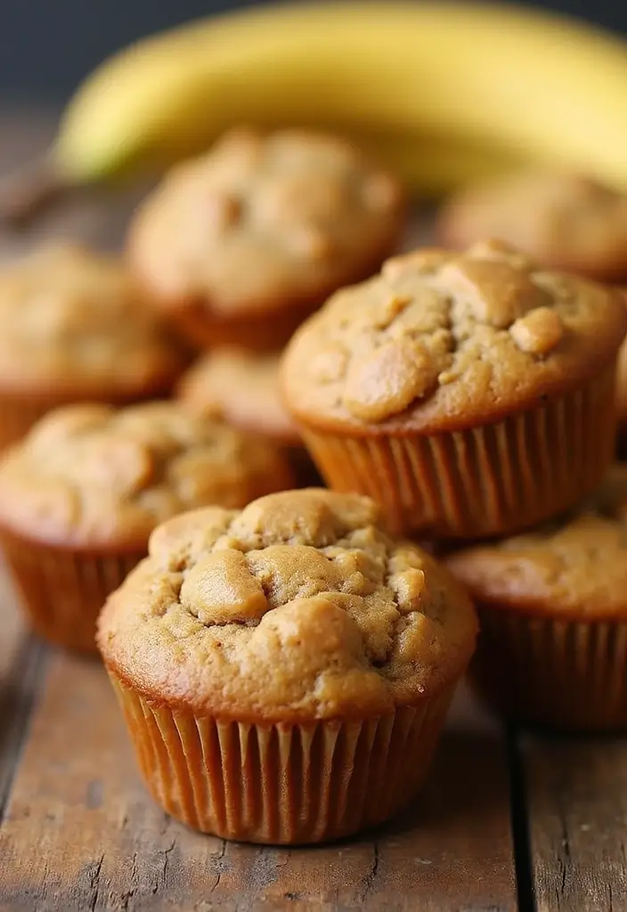 28 Best Pampered Chef Large Muffin Pan Recipes for Breakfast Lovers 25 28 Best Pampered Chef Large Muffin Pan Recipes for Breakfast Lovers - 5. Peanut Butter Banana Muffins