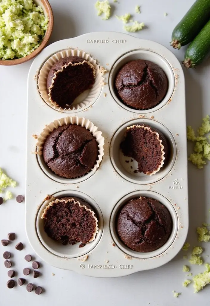 28 Best Pampered Chef Large Muffin Pan Recipes for Breakfast Lovers 37 28 Best Pampered Chef Large Muffin Pan Recipes for Breakfast Lovers - 7. Chocolate Zucchini Muffins