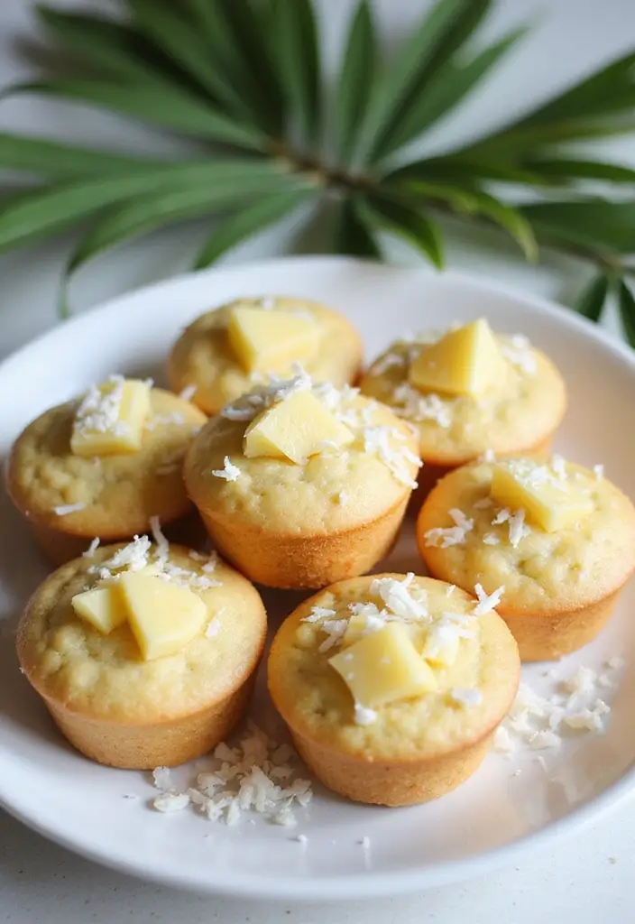30+ Amazing Martha White Muffin Mix Recipes for Busy Mornings - 11. Coconut Pineapple Muffins