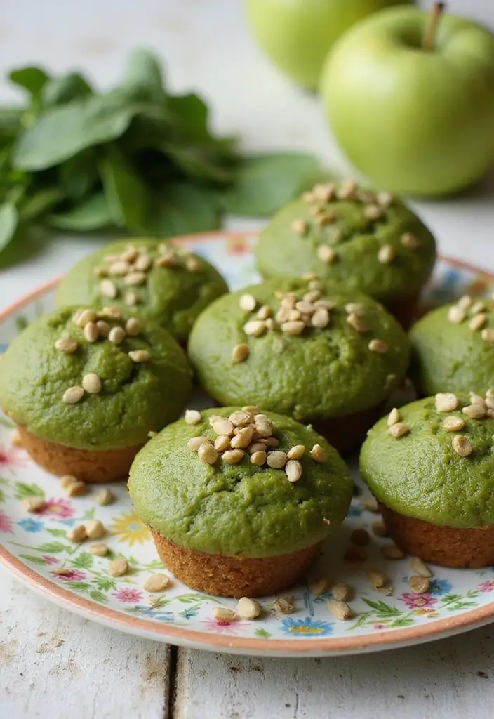 30+ Amazing Martha White Muffin Mix Recipes for Busy Mornings - 13. Green Smoothie Muffins