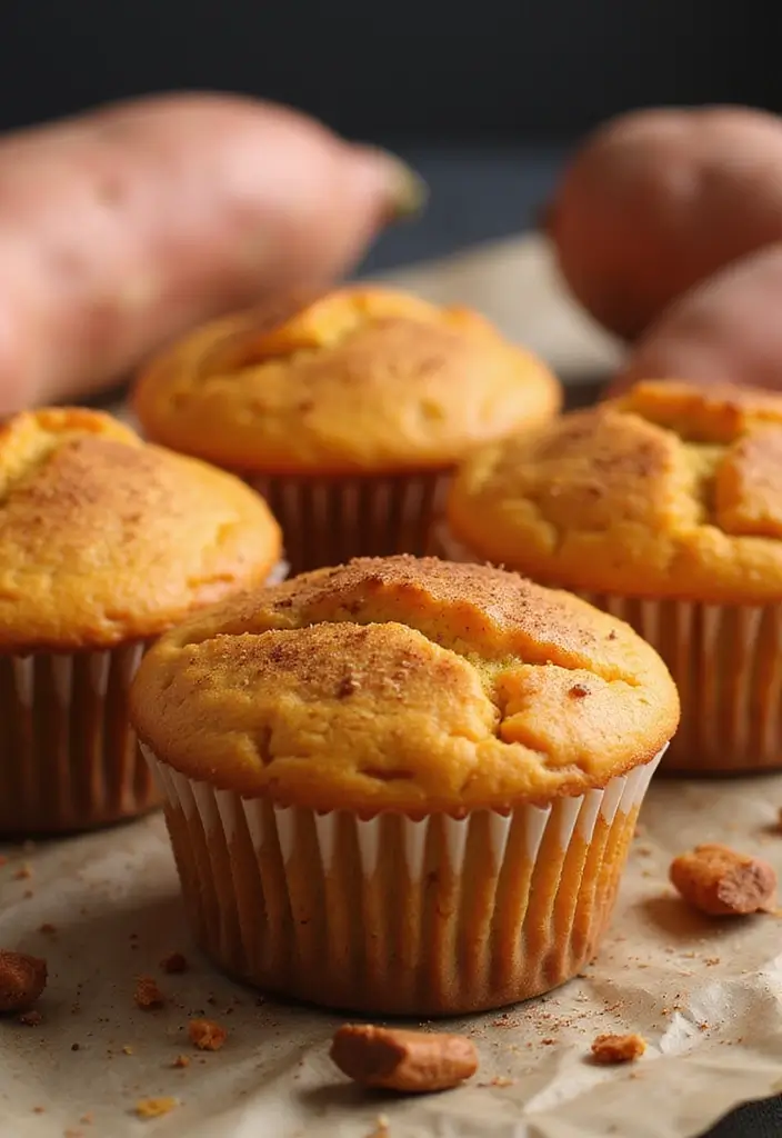 30+ Amazing Martha White Muffin Mix Recipes for Busy Mornings - 22. Sweet Potato Muffins