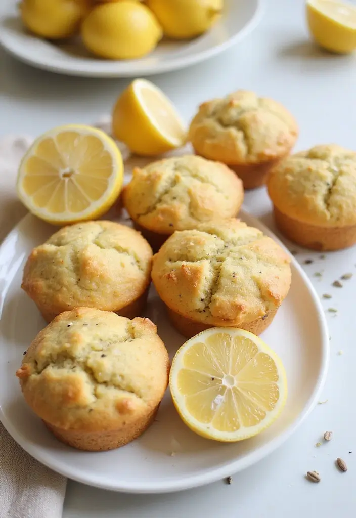 30+ Amazing Martha White Muffin Mix Recipes for Busy Mornings - 3. Lemon Poppy Seed Muffins