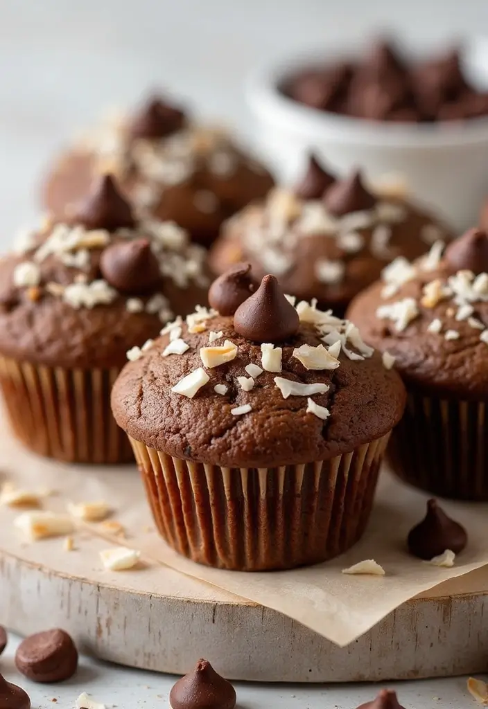 30+ Big Batch Muffin Recipes Perfect for Meal Prep 44 30+ Big Batch Muffin Recipes Perfect for Meal Prep - 10. Almond Joy Muffins