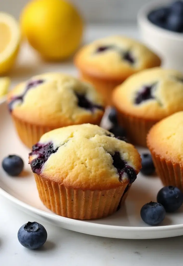 30+ Big Batch Muffin Recipes Perfect for Meal Prep 116 30+ Big Batch Muffin Recipes Perfect for Meal Prep - 22. Blueberry Lemon Muffins
