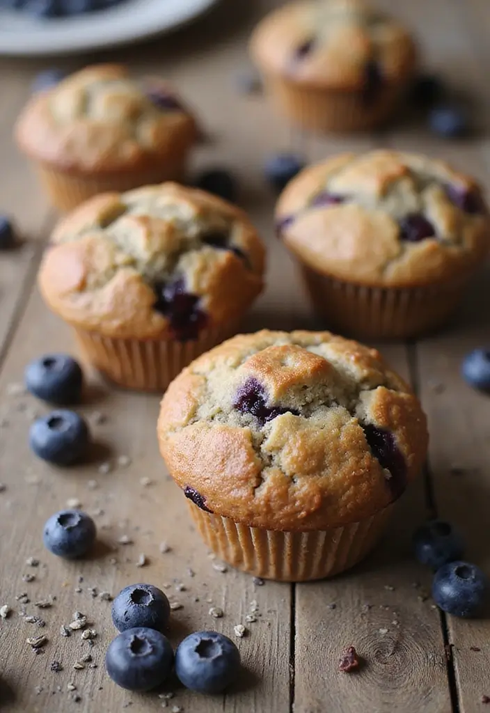 30+ Big Batch Muffin Recipes Perfect for Meal Prep 133 30+ Big Batch Muffin Recipes Perfect for Meal Prep - 25. Blueberry Chia Muffins