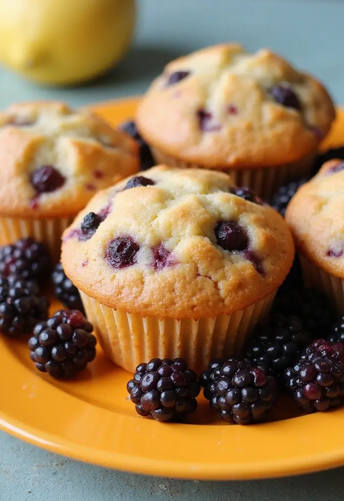 30+ Big Batch Muffin Recipes Perfect for Meal Prep 147 30+ Big Batch Muffin Recipes Perfect for Meal Prep - 27. Blackberry Muffins