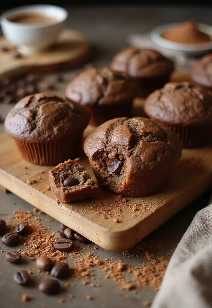 30+ Big Batch Muffin Recipes Perfect for Meal Prep 154 30+ Big Batch Muffin Recipes Perfect for Meal Prep - 28. Mocha Muffins