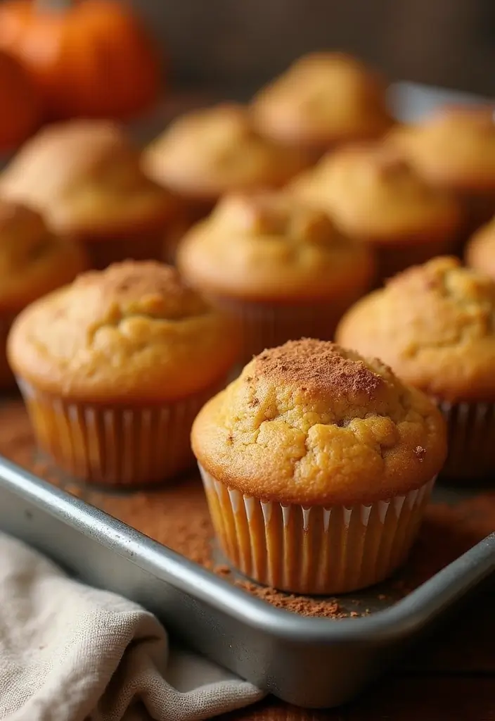 30+ Big Batch Muffin Recipes Perfect for Meal Prep 11 30+ Big Batch Muffin Recipes Perfect for Meal Prep - 3. Pumpkin Spice Muffins