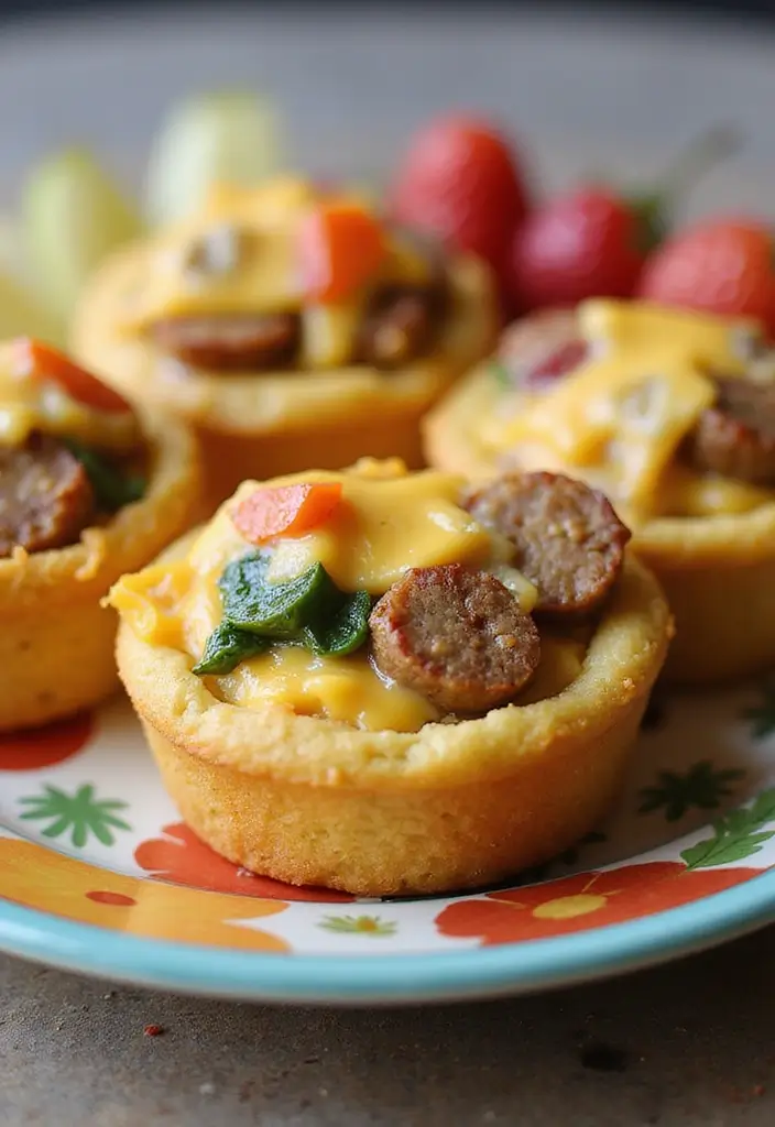 30+ Creative Jiffy Muffin Mix Recipes That Go Beyond the Box 96 30+ Creative Jiffy Muffin Mix Recipes That Go Beyond the Box - 16. Loaded Breakfast Muffins
