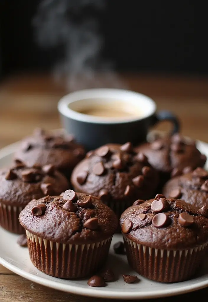 30+ Creative Jiffy Muffin Mix Recipes That Go Beyond the Box 131 30+ Creative Jiffy Muffin Mix Recipes That Go Beyond the Box - 21. Espresso Chocolate Muffins
