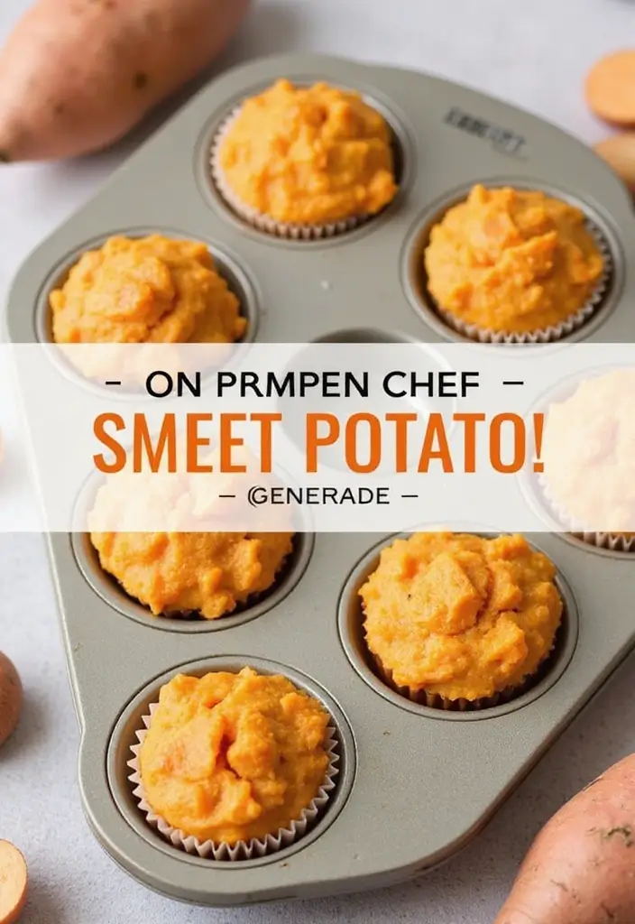 30+ Creative Pampered Chef Mini Muffin Pan Recipes for Every Occasion 100 30+ Creative Pampered Chef Mini Muffin Pan Recipes for Every Occasion - 16. Sweet Potato Mini Muffins
