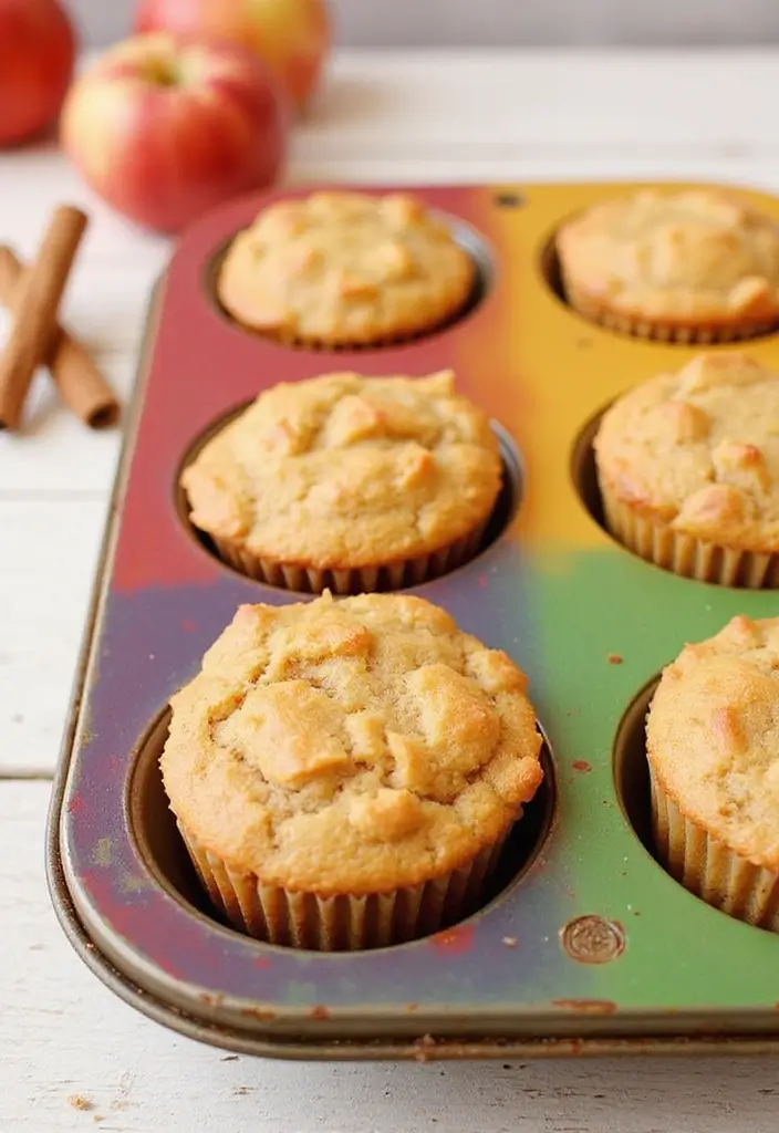 30+ Creative Pampered Chef Mini Muffin Pan Recipes for Every Occasion 13 30+ Creative Pampered Chef Mini Muffin Pan Recipes for Every Occasion - 3. Apple Cinnamon Mini Muffins