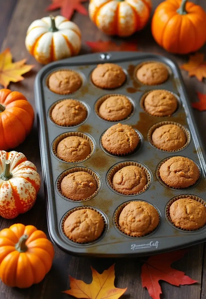 30+ Creative Pampered Chef Mini Muffin Pan Recipes for Every Occasion 32 30+ Creative Pampered Chef Mini Muffin Pan Recipes for Every Occasion - 6. Pumpkin Spice Mini Muffins