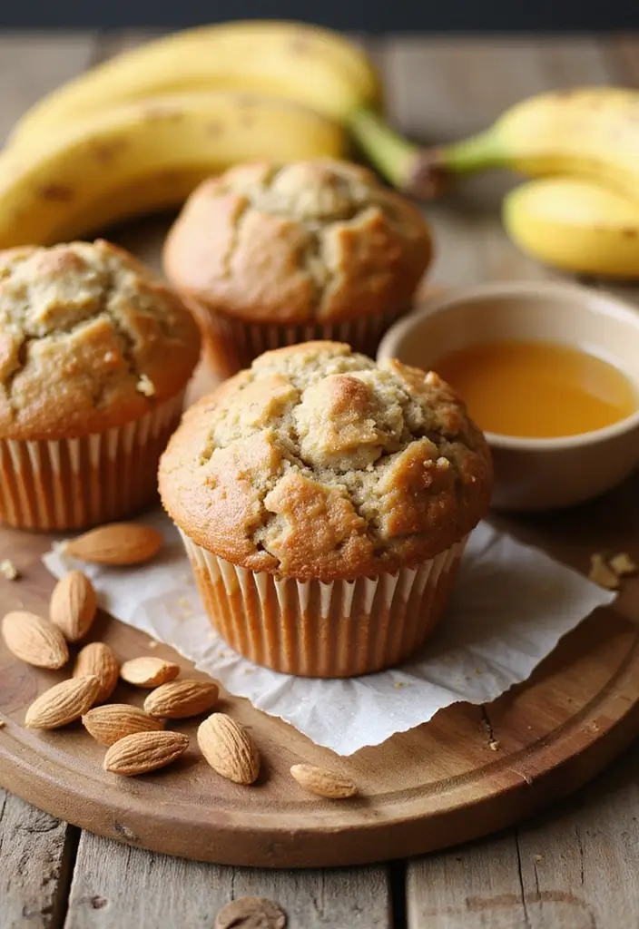 30+ Easy Healthy Muffin Recipes for Breakfast and Beyond 1 30+ Easy Healthy Muffin Recipes for Breakfast and Beyond - 1. Almond Flour Banana Muffins