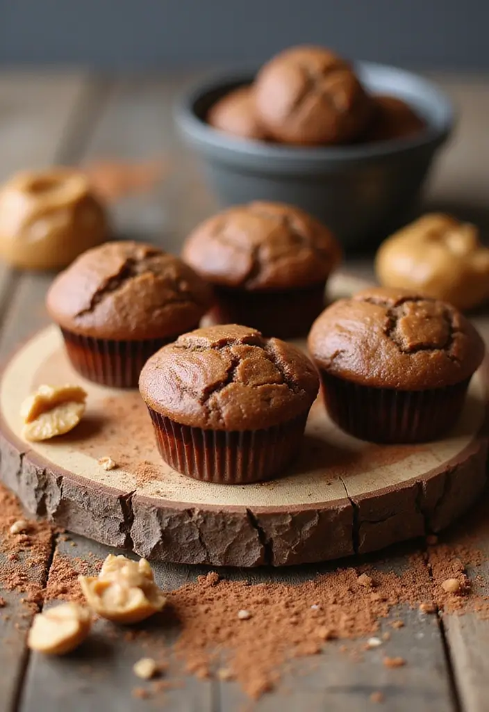 30+ Easy Healthy Muffin Recipes for Breakfast and Beyond 115 30+ Easy Healthy Muffin Recipes for Breakfast and Beyond - 19. Peanut Butter Chocolate Muffins