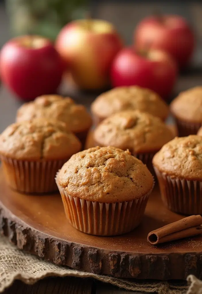 30+ Easy Healthy Muffin Recipes for Breakfast and Beyond 43 30+ Easy Healthy Muffin Recipes for Breakfast and Beyond - 7. Apple Cinnamon Muffins