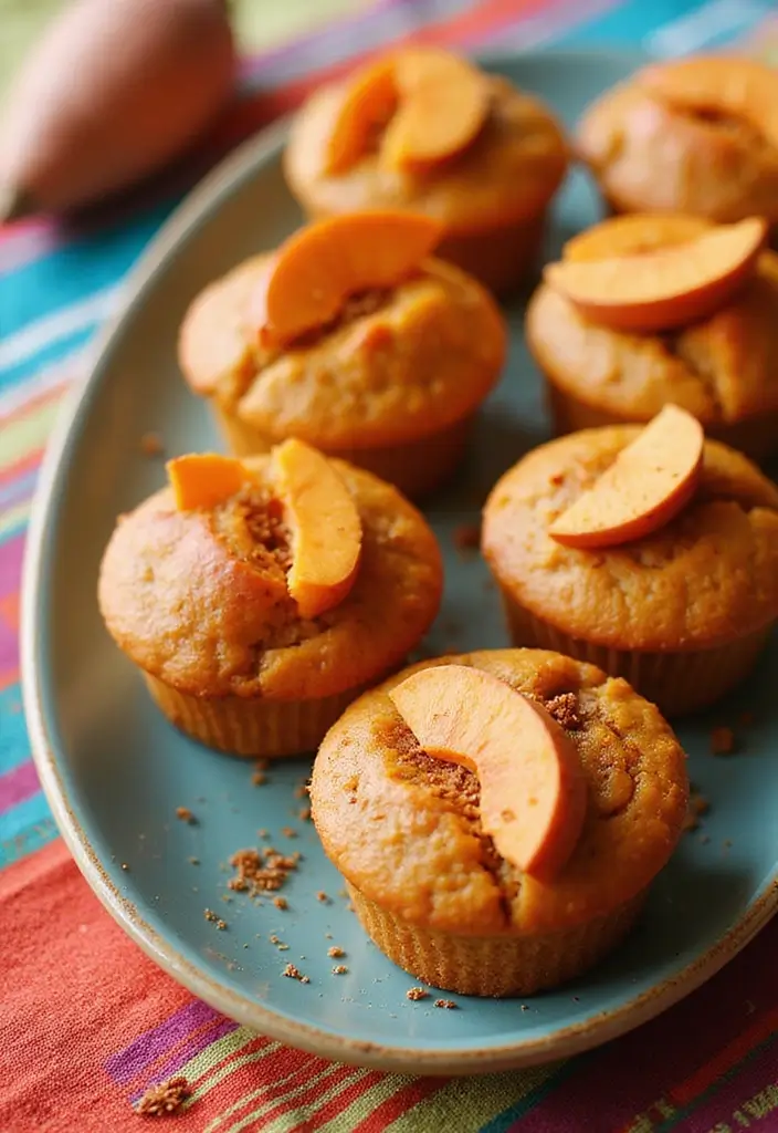 30+ Easy Healthy Muffin Recipes for Breakfast and Beyond 53 30+ Easy Healthy Muffin Recipes for Breakfast and Beyond - 9. Sweet Potato Muffins
