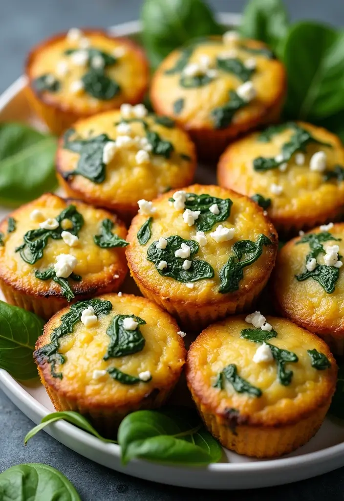 30+ Easy Jiffy Corn Muffin Mix Recipes That Taste Homemade 63 30+ Easy Jiffy Corn Muffin Mix Recipes That Taste Homemade - 11. Corn Muffins with Feta and Spinach