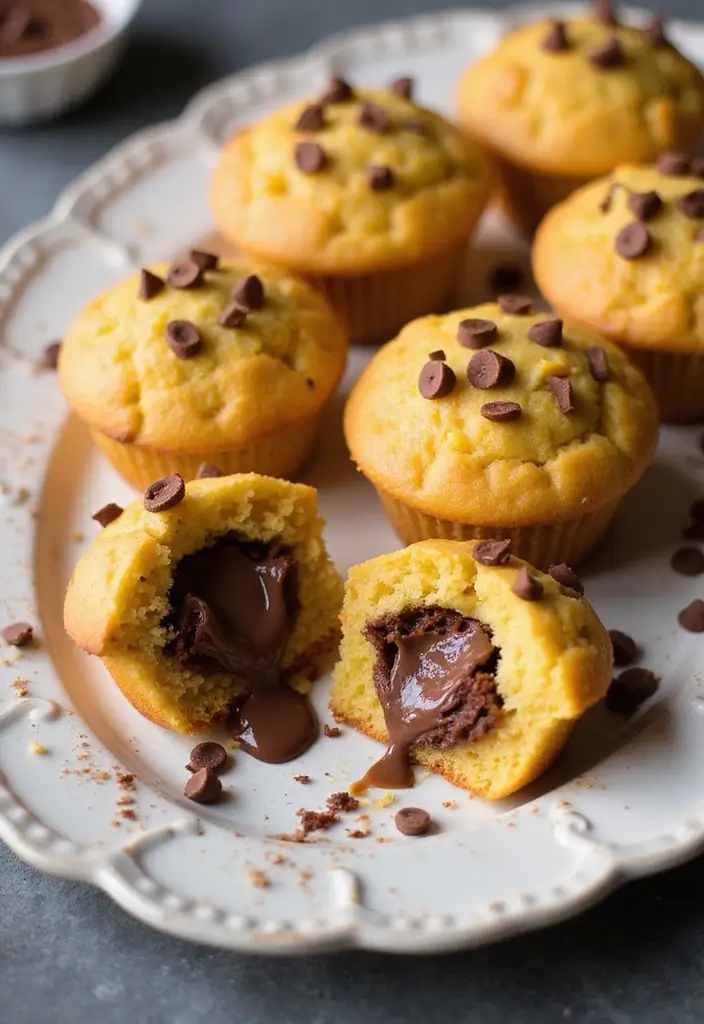 30+ Easy Jiffy Corn Muffin Mix Recipes That Taste Homemade 82 30+ Easy Jiffy Corn Muffin Mix Recipes That Taste Homemade - 14. Corn Muffins with Nutella Filling
