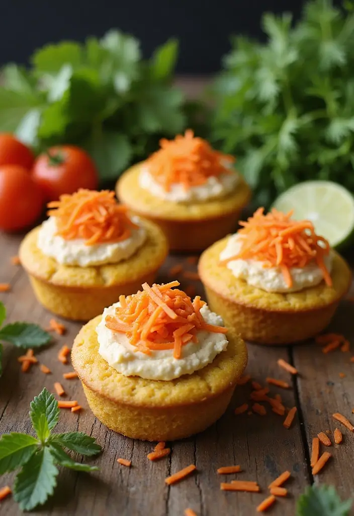 30+ Easy Jiffy Corn Muffin Mix Recipes That Taste Homemade 156 30+ Easy Jiffy Corn Muffin Mix Recipes That Taste Homemade - 26. Corn Muffins with Hummus and Carrots