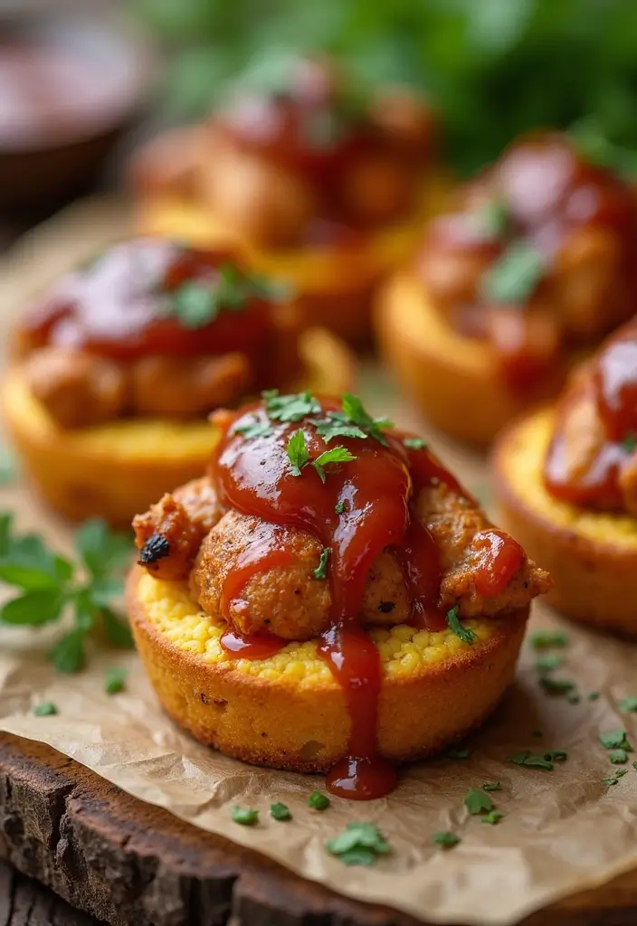 30+ Easy Jiffy Corn Muffin Mix Recipes That Taste Homemade 164 30+ Easy Jiffy Corn Muffin Mix Recipes That Taste Homemade - 28. Corn Muffins with Grilled Chicken and BBQ Sauce