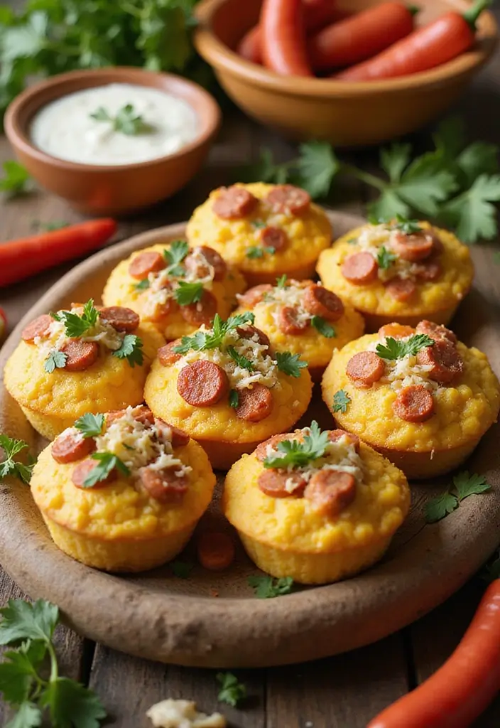 30+ Easy Jiffy Corn Muffin Mix Recipes That Taste Homemade 174 30+ Easy Jiffy Corn Muffin Mix Recipes That Taste Homemade - 30. Corn Muffins with Chorizo and Cheese