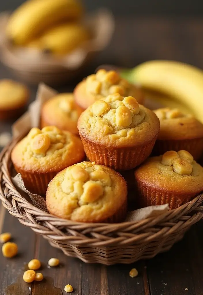 30+ Easy Jiffy Corn Muffin Mix Recipes That Taste Homemade 42 30+ Easy Jiffy Corn Muffin Mix Recipes That Taste Homemade - 8. Banana Corn Muffins