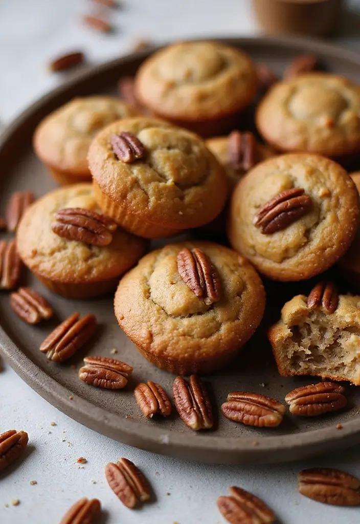 30+ Easy Mini Muffin Recipes for Quick Baking Fun 115 30+ Easy Mini Muffin Recipes for Quick Baking Fun - 17. Pecan Pie Mini Muffins