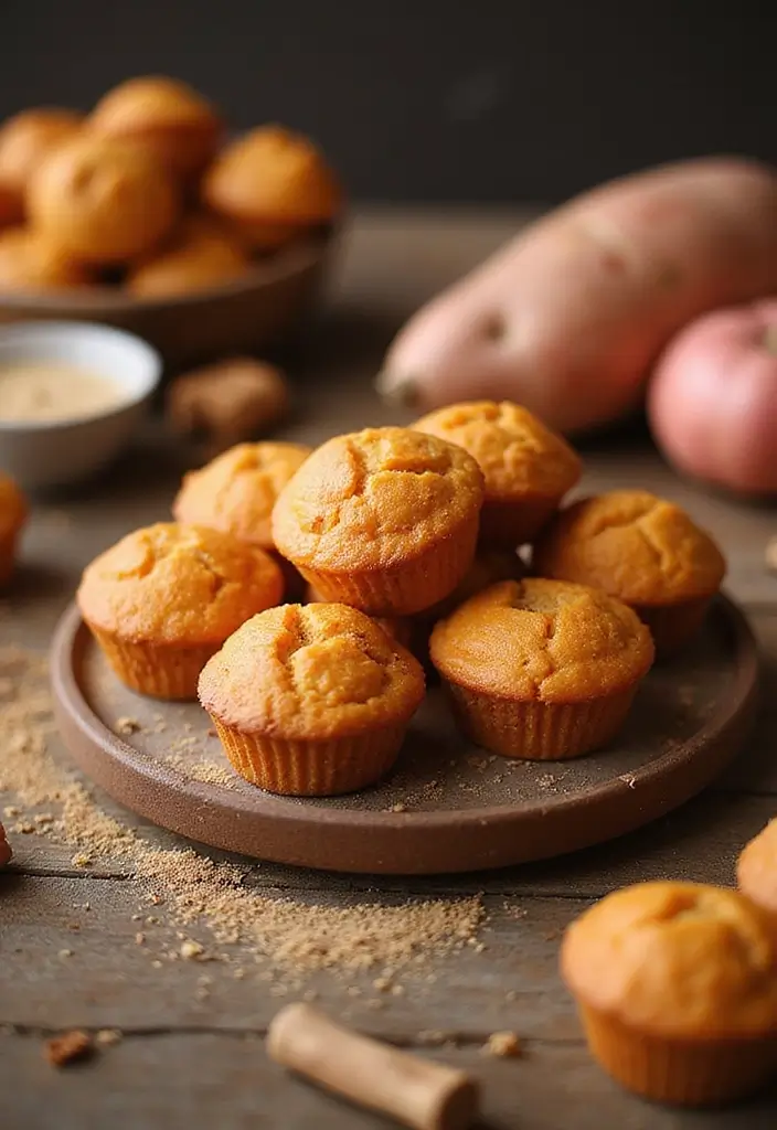 30+ Easy Mini Muffin Recipes for Quick Baking Fun 127 30+ Easy Mini Muffin Recipes for Quick Baking Fun - 19. Sweet Potato Mini Muffins