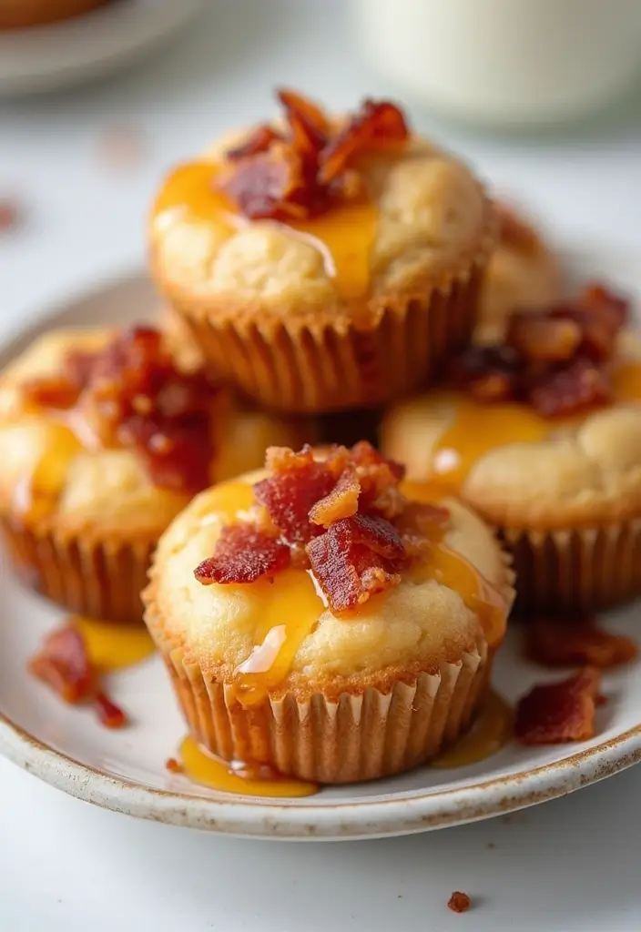 30+ Easy Mini Muffin Recipes for Quick Baking Fun 141 30+ Easy Mini Muffin Recipes for Quick Baking Fun - 21. Maple Bacon Mini Muffins