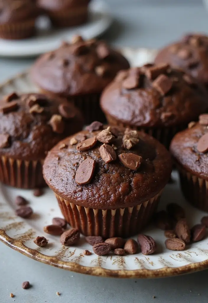 30+ Easy Mini Muffin Recipes for Quick Baking Fun 184 30+ Easy Mini Muffin Recipes for Quick Baking Fun - 27. Cacao Nib Mini Muffins