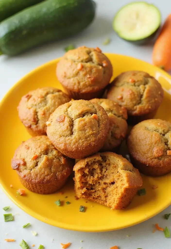 30+ Easy Mini Muffin Recipes for Quick Baking Fun 15 30+ Easy Mini Muffin Recipes for Quick Baking Fun - 3. Zucchini and Carrot Mini Muffins