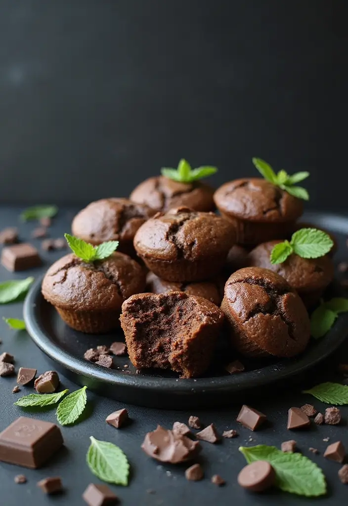 30+ Half Baked Harvest Muffin Recipes Full of Cozy Flavors 77 30 Half Baked Harvest Muffin Recipes Full of Cozy Flavors 13. Choco Mint Muffins