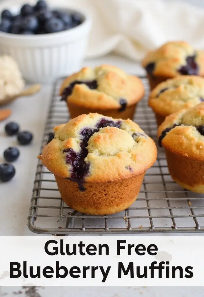 30+ Healthy Blueberry Muffin Recipes That Burst with Flavor 1 30+ Healthy Blueberry Muffin Recipes That Burst with Flavor - 1. Classic Gluten-Free Blueberry Muffins