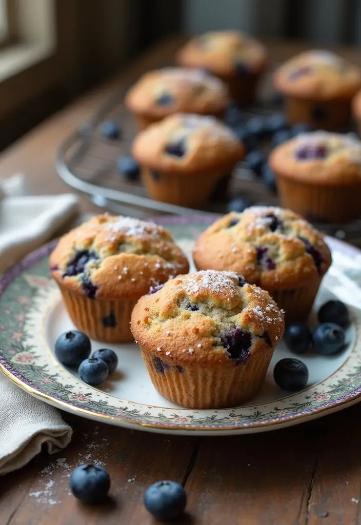 30+ Healthy Blueberry Muffin Recipes That Burst with Flavor 132 30+ Healthy Blueberry Muffin Recipes That Burst with Flavor - 20. Spiced Blueberry Muffins