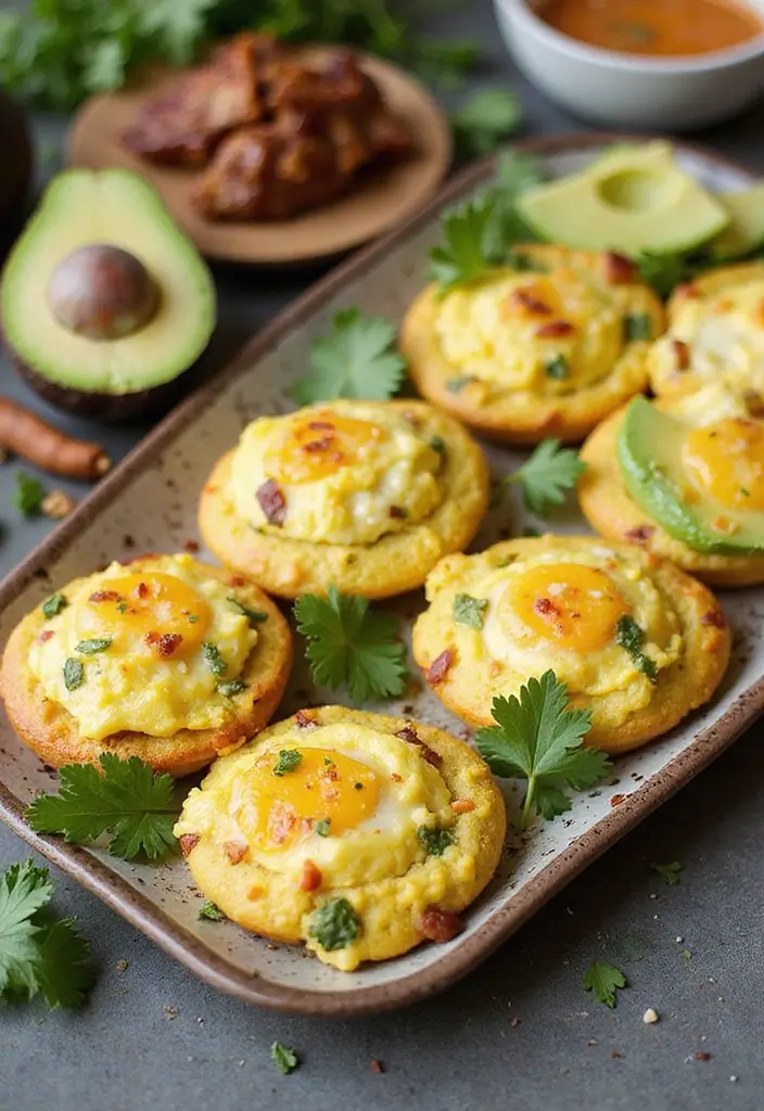 30+ Healthy Egg Muffin Recipes for a Quick Protein Fix 69 30+ Healthy Egg Muffin Recipes for a Quick Protein Fix - 11. Carnitas and Avocado Egg Muffins